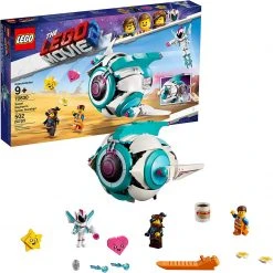 Brick Pops Inc. LEGO The Lego Movie 2 70830 Sweet Mayhem’s Systar Starship! (502 Pieces) Building Kit