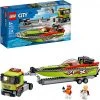 Brick Pops Inc. LEGO City 60254 Race Boat Transporter (238 Pieces) Building Kit New 2020
