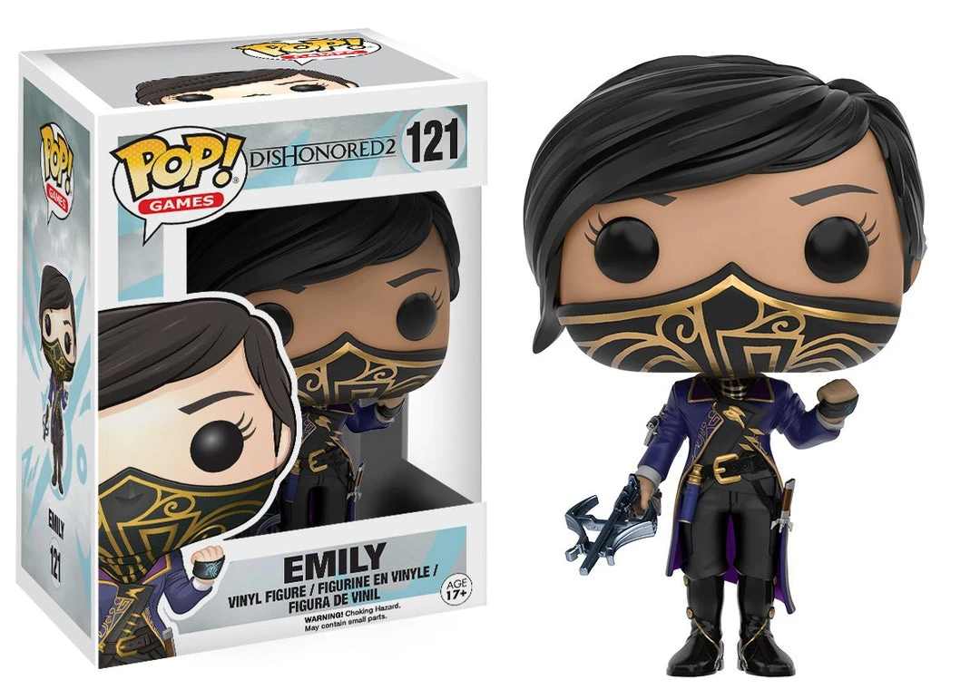 Brick Pops Inc. Funko Pop! Games Dishonored 2 Emily #121 Vinyl Figure 3 Brick Pops Inc. Funko Pop! Games Dishonored 2 Emily #121 Vinyl Figure