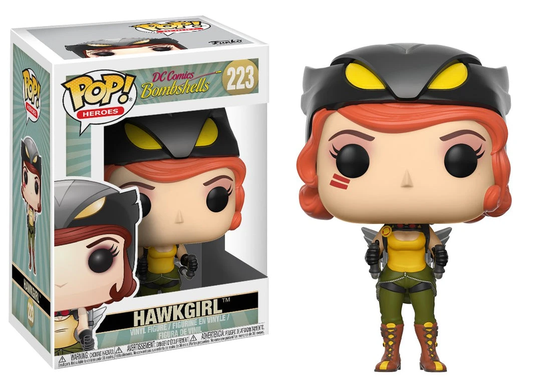 Brick Pops Inc. Funko Pop! Heroes Dc Bombshells Hawkgirl #223 Collectible Vinyl Figure 3 Brick Pops Inc. Funko Pop! Heroes Dc Bombshells Hawkgirl #223 Collectible Vinyl Figure
