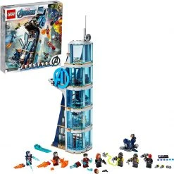Brick Pops Inc. LEGO Marvel Avengers 76166 Avengers Tower Battle (685 Pieces) Collectible Building Kit New 2020