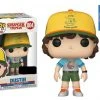 Brick Pops Inc. Funko Pop! Television Stranger Things Dustin #804 Arcade Cat Tee Exclusive