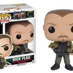 Brick Pops Inc. Funko Pop! Movies Suicide Squad Rick Flag #99 Vinyl Figure