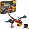 Brick Pops Inc. LEGO Creator 3in1 31102 Fire Dragon (234 Pieces) Building Kit New 2020
