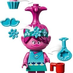 Brick Pops Inc. LEGO Trolls World Tour 41256 Rainbow Caterbus (395 Pieces) Building Kit