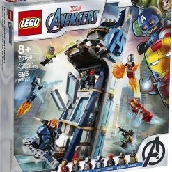 Brick Pops Inc. LEGO Marvel Avengers 76166 Avengers Tower Battle (685 Pieces) Collectible Building Kit New 2020