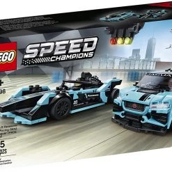 Brick Pops Inc. LEGO Speed Champions 76898 Formula E Panasonic Jaguar Racing Gen2 Car And Jaguar I-PACE ETROPHY (565 Pieces) Building Kit New 2020