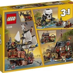 Brick Pops Inc. LEGO Creator 3in1 31109 Pirate Ship (1,260 Pieces) Building Kit New 2020