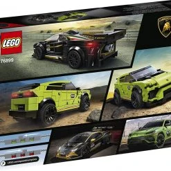 Brick Pops Inc. LEGO Speed Champions 76899 Lamborghini Urus ST-X And Lamborghini Huracán Super Trofeo EVO (663 Pieces) Building Kit New 2020 10 Brick Pops Inc. LEGO Speed Champions 76899 Lamborghini Urus ST-X And Lamborghini Huracán Super Trofeo EVO (663 Pieces) Building Kit New 2020