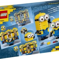 Brick Pops Inc. LEGO Minions 75551 Brick-Built Minions And Their Lair (876 Pieces) Building Kit New 2020