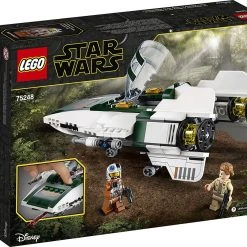 Brick Pops Inc. LEGO Star Wars 75248 Resistance A Wing Starfighter (269 Pieces) Collectible Building Kit