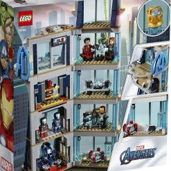 Brick Pops Inc. LEGO Marvel Avengers 76166 Avengers Tower Battle (685 Pieces) Collectible Building Kit New 2020 11 Brick Pops Inc. LEGO Marvel Avengers 76166 Avengers Tower Battle (685 Pieces) Collectible Building Kit New 2020