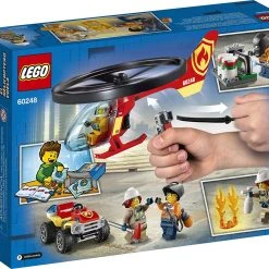Brick Pops Inc. LEGO City 60248 Fire Helicopter Response (93 Pieces) Building Kit New 2020