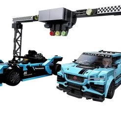 Brick Pops Inc. LEGO Speed Champions 76898 Formula E Panasonic Jaguar Racing Gen2 Car And Jaguar I-PACE ETROPHY (565 Pieces) Building Kit New 2020