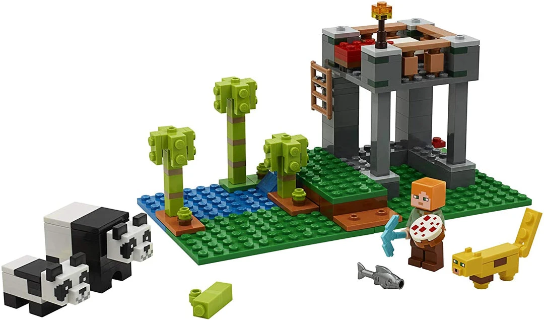 Brick Pops Inc. LEGO Minecraft 21158 The Panda Nursery (204 Pieces) Building Kit New 2020 6 Brick Pops Inc. LEGO Minecraft 21158 The Panda Nursery (204 Pieces) Building Kit New 2020