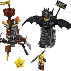 Brick Pops Inc. LEGO The Lego Movie 2 70836 Battle-Ready Batman And MetalBeard (168 Pieces) Building Kit