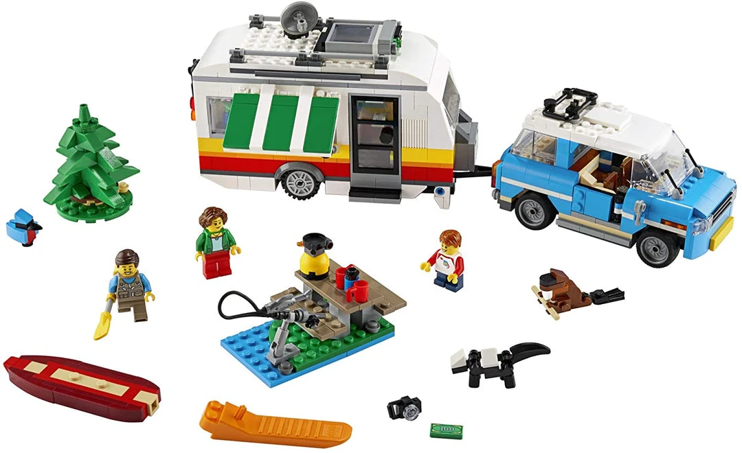 Brick Pops Inc. LEGO Creator 3in1 31108 Caravan Family Holiday (766 Pieces) Building Kit New 2020 6 Brick Pops Inc. LEGO Creator 3in1 31108 Caravan Family Holiday (766 Pieces) Building Kit New 2020