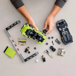 Brick Pops Inc. LEGO Speed Champions 76899 Lamborghini Urus ST-X And Lamborghini Huracán Super Trofeo EVO (663 Pieces) Building Kit New 2020 13 Brick Pops Inc. LEGO Speed Champions 76899 Lamborghini Urus ST-X And Lamborghini Huracán Super Trofeo EVO (663 Pieces) Building Kit New 2020