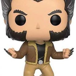 Brick Pops Inc. Funko Pop! Marvel X-Men-Logan #185 Black Tan Vinyl Figure