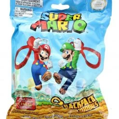 Brick Pops Inc. Mario, Luigi, Yoshi, Peach, Toad, Wario, Koopa Troopa, OR Donkey - Paladone Super Mario Bros. Bag Clip Buddies