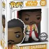 Brick Pops Inc. Funko Pop! Star Wars Lando Calrissian #251 Hot Topic Exclusive Vinyl Figure