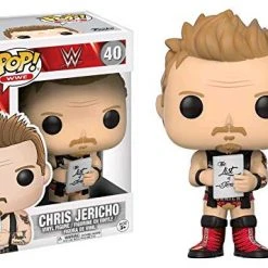 Brick Pops Inc. Funko Pop! WWE-Jericho Old School #40 Vinyl Figure