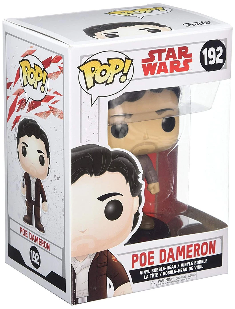 Brick Pops Inc. Funko Pop! Star Wars Poe Dameron #192 Collectible Vinyl Figure 3 Brick Pops Inc. Funko Pop! Star Wars Poe Dameron #192 Collectible Vinyl Figure