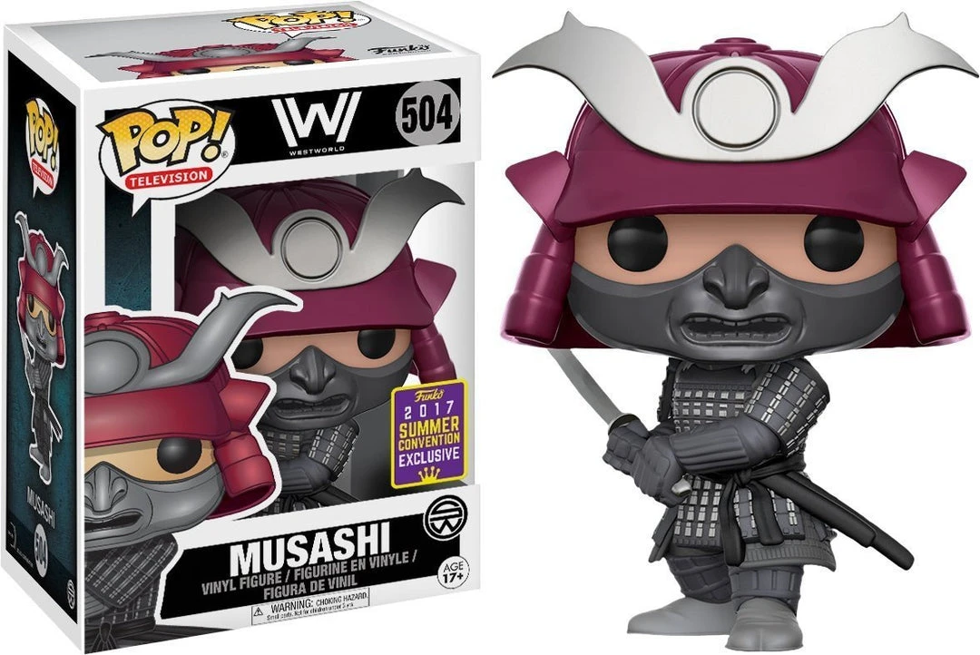 Brick Pops Inc. Funko Pop! Westworld Musashi #504 Exclusive Vinyl Figure 3 Brick Pops Inc. Funko Pop! Westworld Musashi #504 Exclusive Vinyl Figure