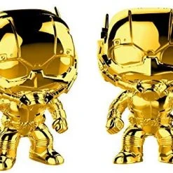 Brick Pops Inc. Funko Pop! Marvel Studio's 10th Anniversary Ant-Man #375 Chrome Vinyl Figure
