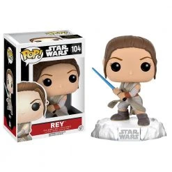 Brick Pops Inc. Funko Pop! Star Wars Rey #104 With Lightsaber Vinyl Figure