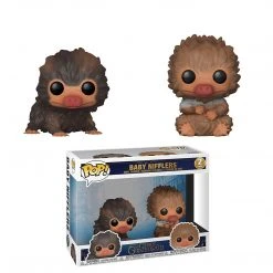 Brick Pops Inc. Funko Pop! Movies Fantastic Beasts 2 Crimes Of Grindelwald Baby Nifflers Brown And Tan Vinyl Figure
