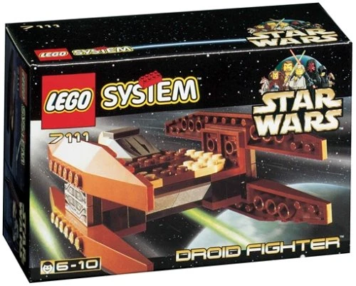 Brick Pops Inc. LEGO Star Wars 7111 Droid Fighter (62 Pieces) Building Kit 3 Brick Pops Inc. LEGO Star Wars 7111 Droid Fighter (62 Pieces) Building Kit