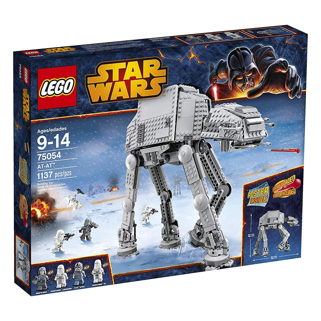 Brick Pops Inc. LEGO Star Wars 75054 AT-AT (1137 Pieces) Building Kit 3 Brick Pops Inc. LEGO Star Wars 75054 AT-AT (1137 Pieces) Building Kit