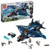 Brick Pops Inc. LEGO Marvel Avengers 76126 Avengers Ultimate Quinjet 76126 (838 Pieces) Building Kit
