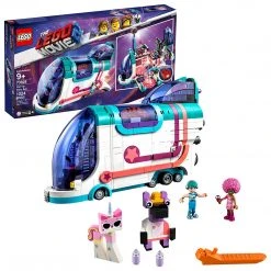 Brick Pops Inc. LEGO The Lego Movie 2 70828 Pop Up Party Bus (1013 Pieces) Building Kit