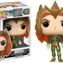 Brick Pops Inc. Funko Pop! DC Heroes Justice League Mera #213 Vinyl Figure