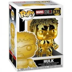 Brick Pops Inc. Funko Pop! Marvel Marvel Studios 10 Hulk #379 Chrome Multicolor Collectible Vinyl Figure