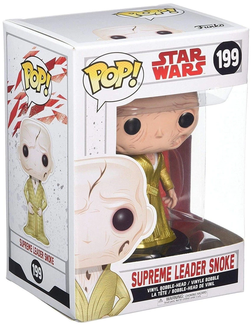 Brick Pops Inc. Funko POP! Star Wars The Last Jedi Supreme Leader Snoke #199 Collectible Vinyl Figure 3 Brick Pops Inc. Funko POP! Star Wars The Last Jedi Supreme Leader Snoke #199 Collectible Vinyl Figure