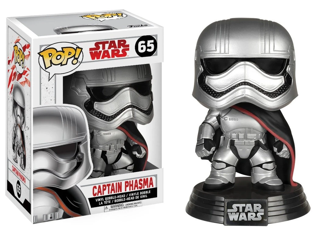 Brick Pops Inc. Funko Pop! Star Wars The Last Jedi Captain Phasma #65 Collectible Vinyl Figure 3 Brick Pops Inc. Funko Pop! Star Wars The Last Jedi Captain Phasma #65 Collectible Vinyl Figure