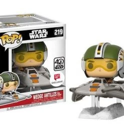 Brick Pops Inc. Funko Pop! Star Wars Wedge Antilles #219 With Snow Speeder Exclusive Vinyl Figure