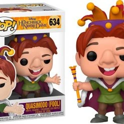 Brick Pops Inc. Funko Pop! Disney Hunchback Of Notre Dame Quasimodo #634 Fool Multicolor Vinyl Figure