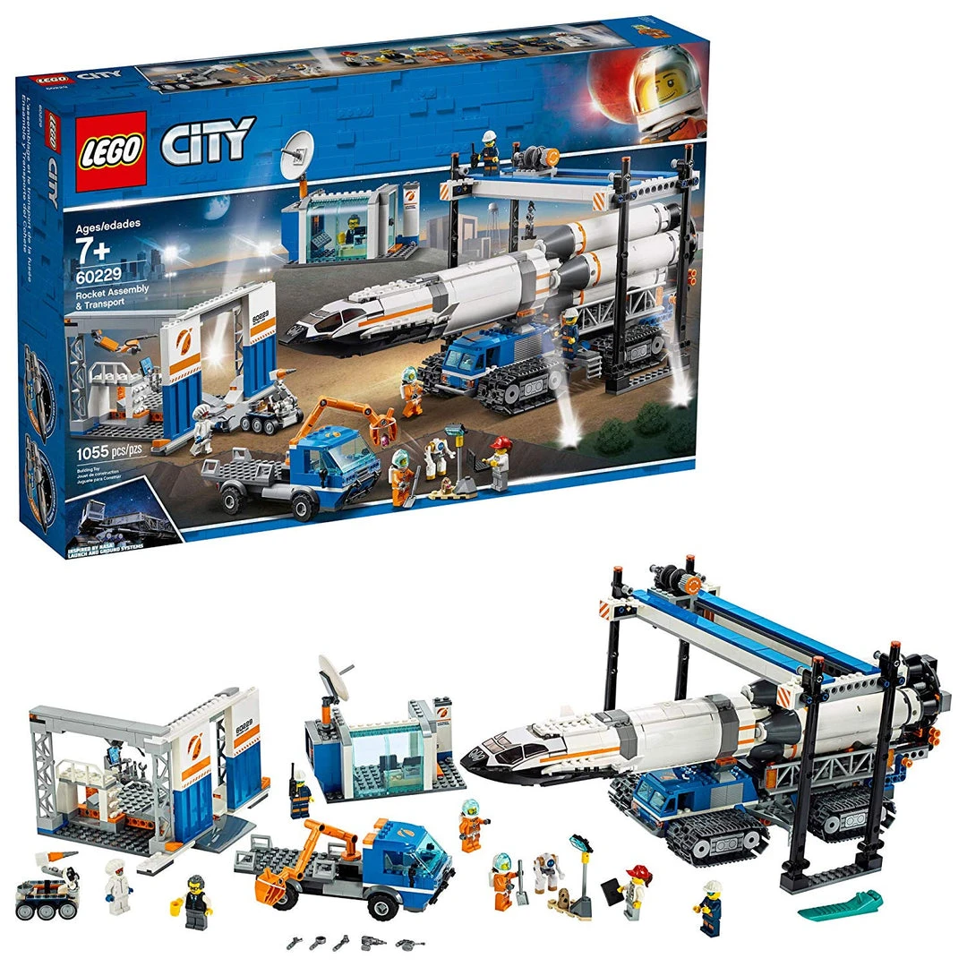 Brick Pops Inc. LEGO City 60229 Rocket Assembly & Transport (1055 Pieces) Building Kit 3 Brick Pops Inc. LEGO City 60229 Rocket Assembly & Transport (1055 Pieces) Building Kit