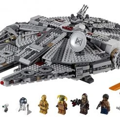 Brick Pops Inc. LEGO Star Wars 75257 Millennium Falcon (1351 Pieces) Building Kit