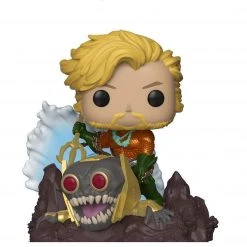 Brick Pops Inc. Funko Pop! Aquaman #254 GameStop Exclusive Deluxe DC Collection By Jim Lee Vinyl Figure