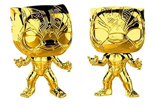 Brick Pops Inc. Funko Pop! Marvel Studios 10 Anniversary Black Panther #383 Chrome Vinyl Figure 4 Brick Pops Inc. Funko Pop! Marvel Studios 10 Anniversary Black Panther #383 Chrome Vinyl Figure