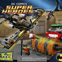 Brick Pops Inc. LEGO DC Comics Super Heroes 76013 Batman The Joker Steam Roller (486 Pieces) Building Kit