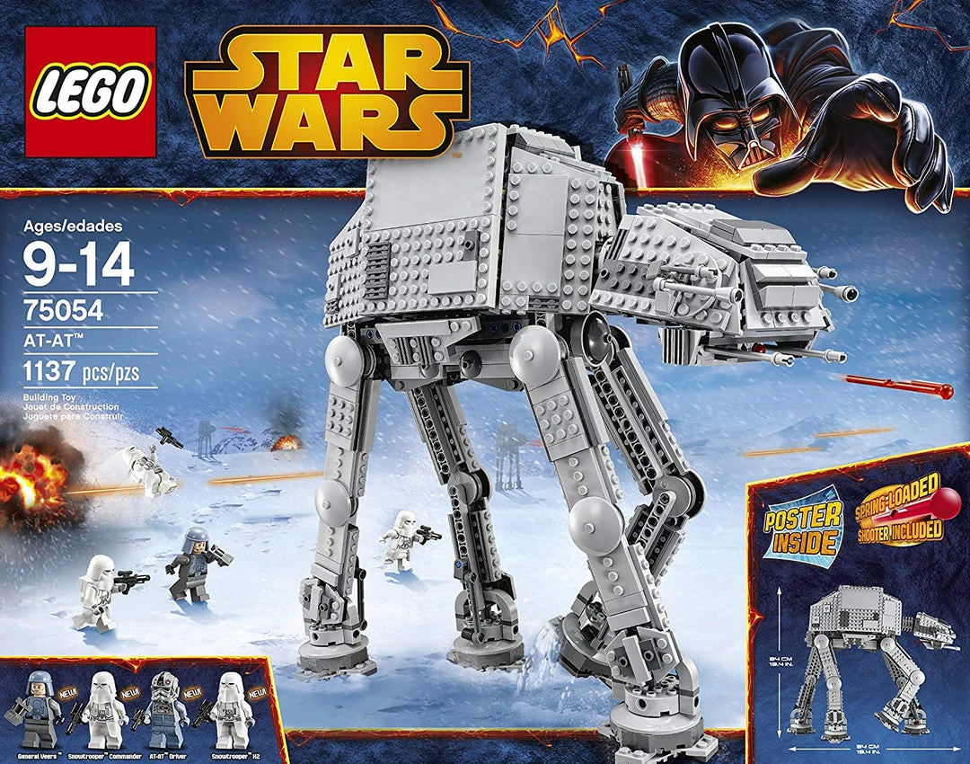 Brick Pops Inc. LEGO Star Wars 75054 AT-AT (1137 Pieces) Building Kit 4 Brick Pops Inc. LEGO Star Wars 75054 AT-AT (1137 Pieces) Building Kit