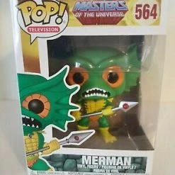 Brick Pops Inc. Funno Pop! Masters Of The Universe Merman #564 Vinyl Figure Collectible Toys