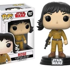 Brick Pops Inc. Funko Pop! Star Wars The Last Jedi Rose Collectible #197 Vinyl Figure