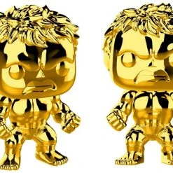 Brick Pops Inc. Funko Pop! Marvel Marvel Studios 10 Hulk #379 Chrome Multicolor Collectible Vinyl Figure